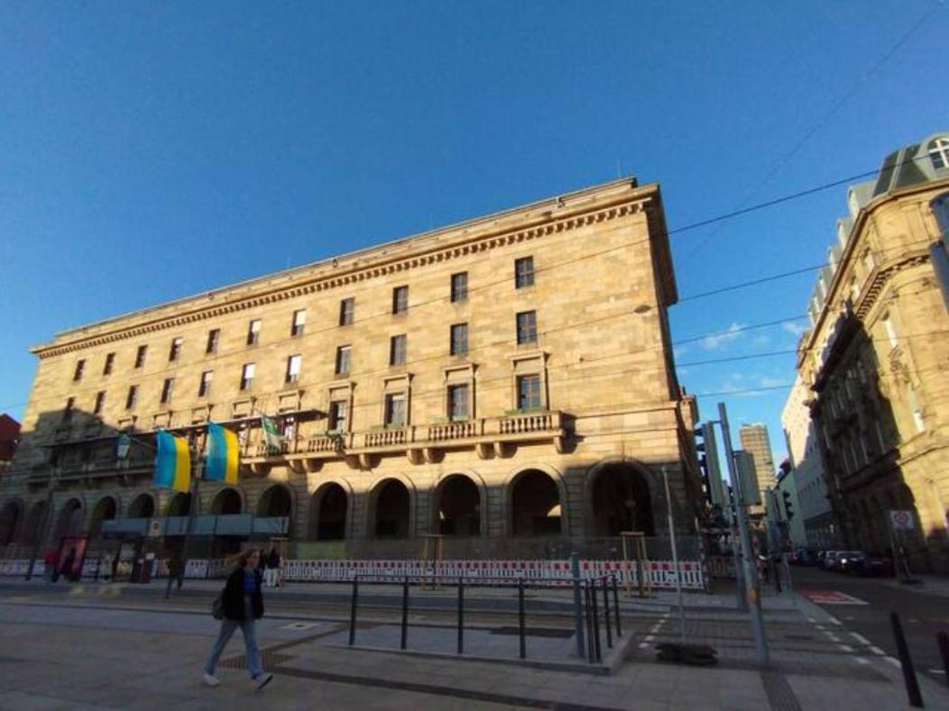 Appartement Mannheim Zentrum Stadthaus Zimmer 3 Extérieur photo